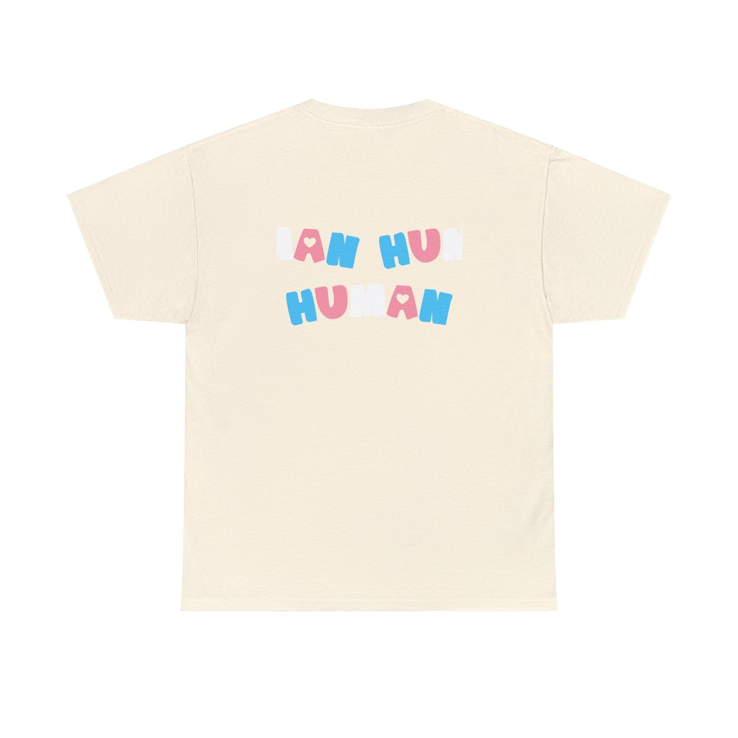 Embrace Identity Duo - Contemporary Human Affirmation Art - Heavy Cotton Tee