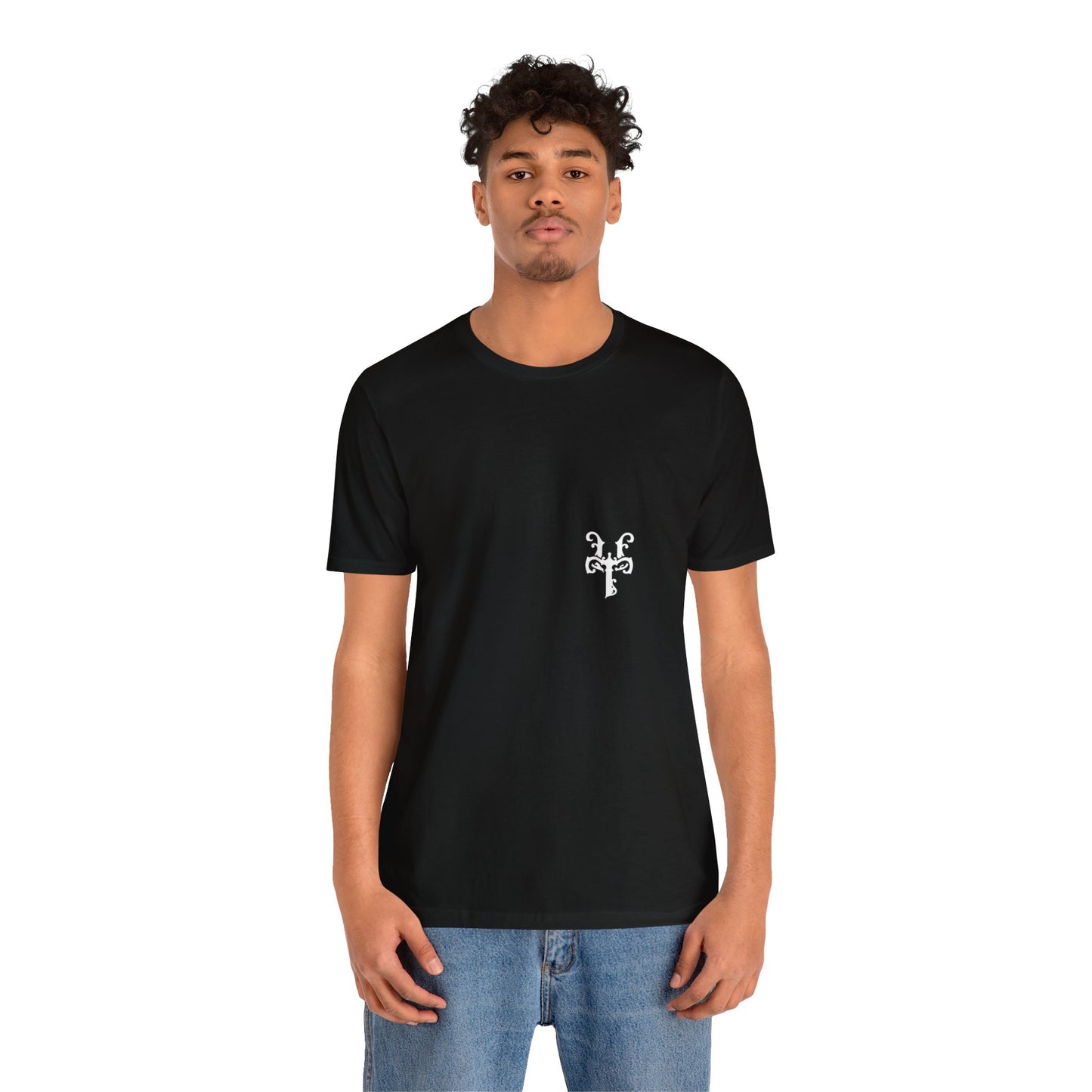 Colorful Cubism Triad Logo Design - Jersey Tee