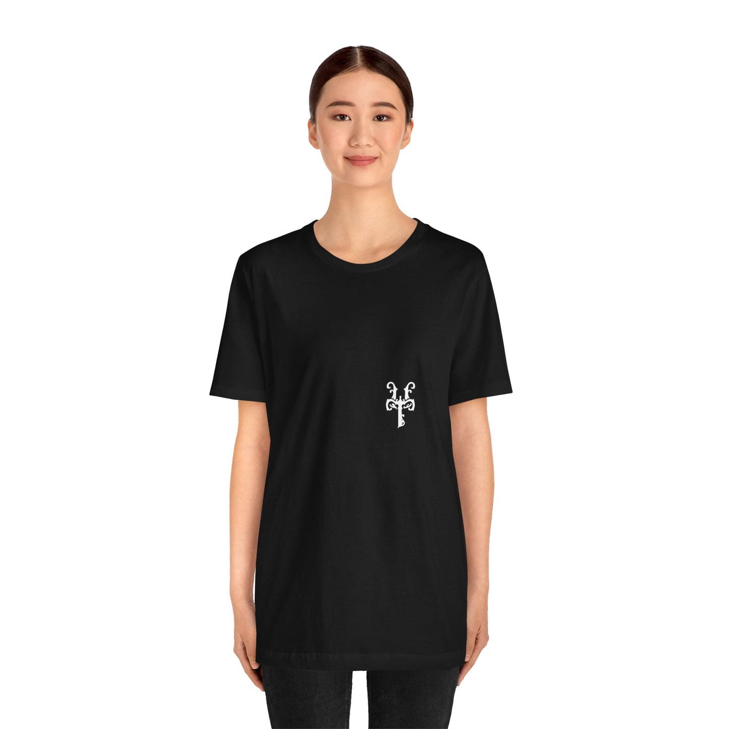 Colorful Cubism Triad Logo Design - Jersey Tee