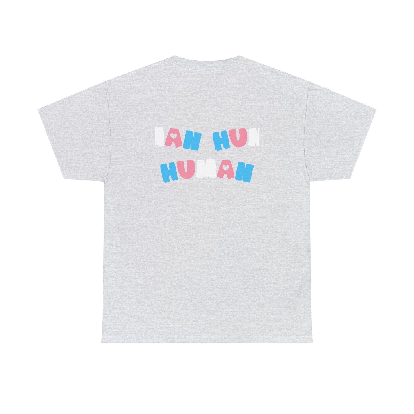 Embrace Identity Duo - Contemporary Human Affirmation Art - Heavy Cotton Tee