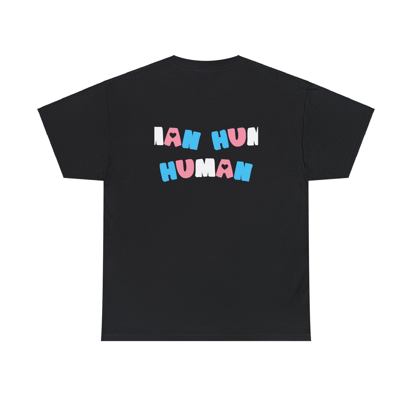 Embrace Identity Duo - Contemporary Human Affirmation Art - Heavy Cotton Tee
