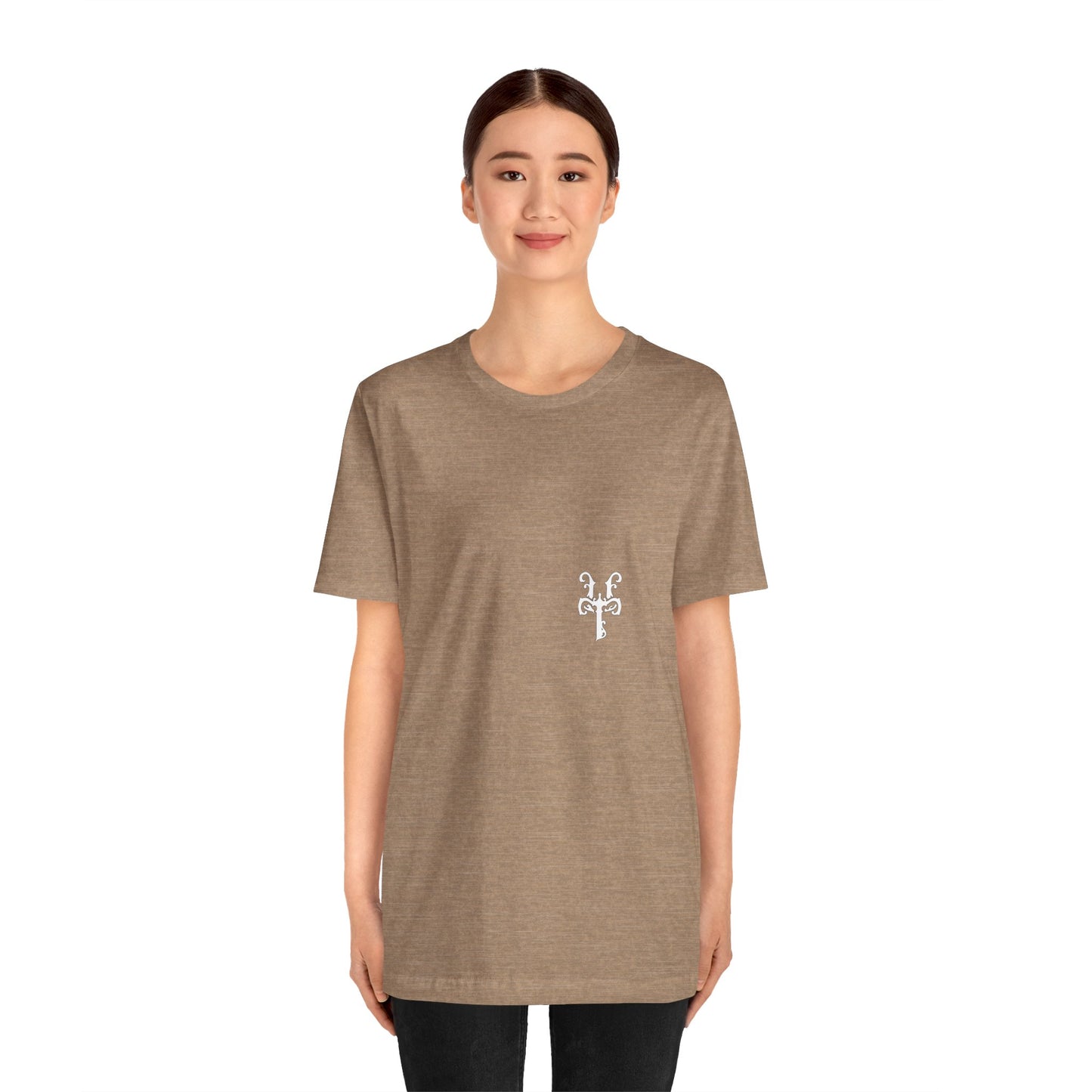 Colorful Cubism Triad Logo Design - Jersey Tee