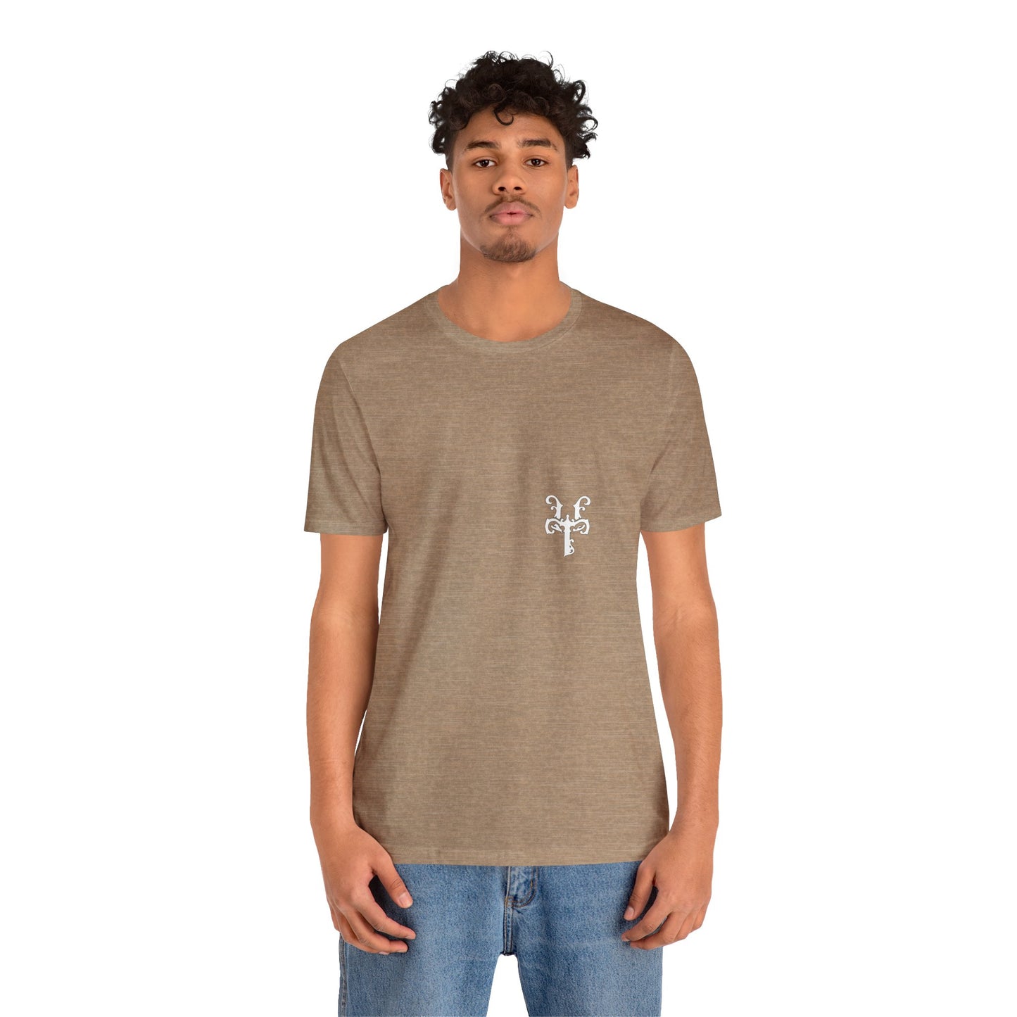 Colorful Cubism Triad Logo Design - Jersey Tee